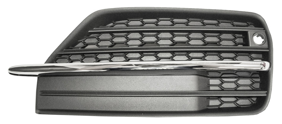 Griglia Destra Paraurti Anteriore-Nera-Con Modanatura Cromata-Con Foro Pdc+supporto Per Volvo Xc90 (VV7162123)